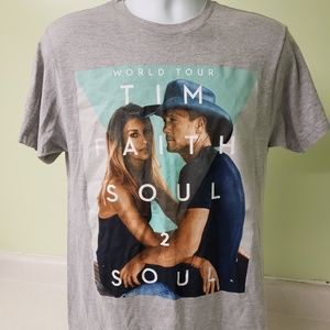 Medium T-Shirt Hill & McGraw "Soul 2 Soul" Tour